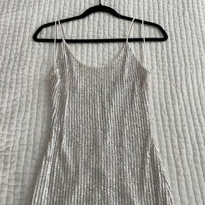 Alice and Olivia Nelle Embellished Dress